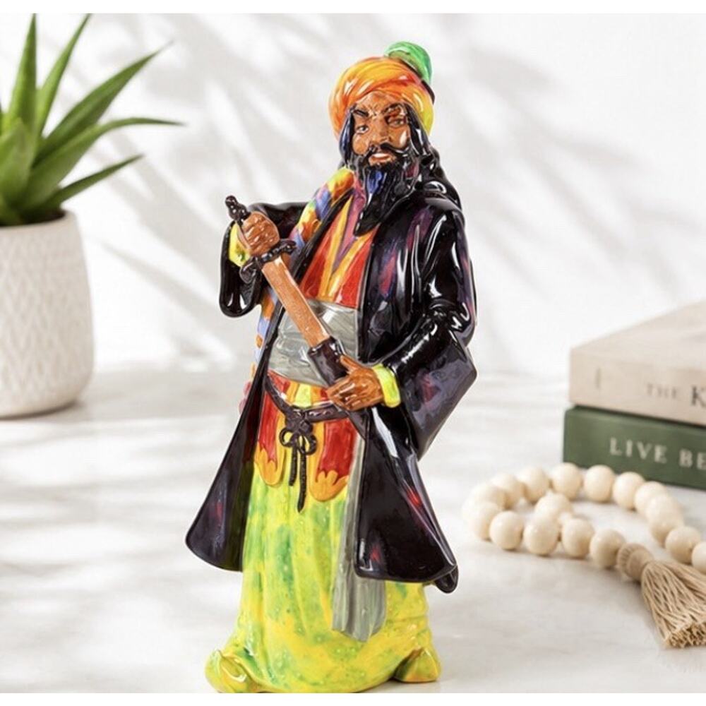 RARE Royal Doulton Blue Beard HN2105 Figurine Signed by Michael Doulton READ!